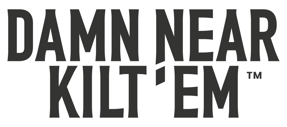 Damn Near Kilt 'Em: Seller of damn fine utility kilts and accessories