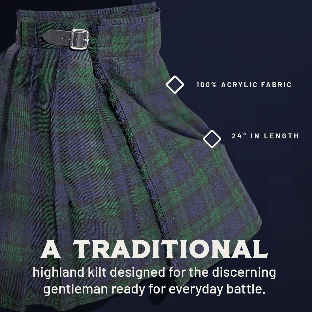 The Gaisgeach Kilt - Royal Stewart Tartan Cover