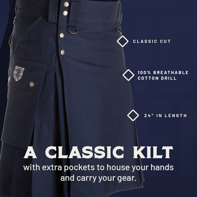 The Stowaway Kilt - Gray Preview #3