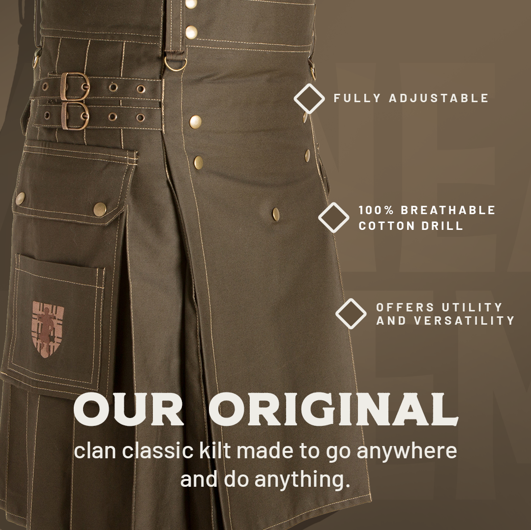 Damn Near Kilt 'Em Sport Utility Kilt Utility Kilts