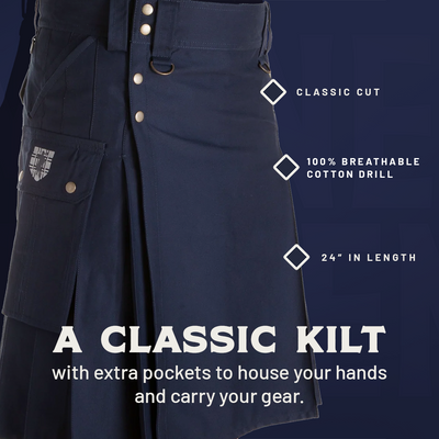 The Stowaway Kilt - Khaki Preview #3