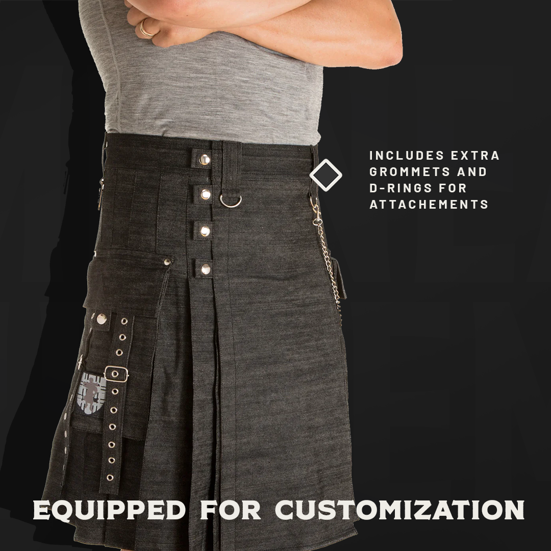 The Smithy Kilt - Indigo Cover