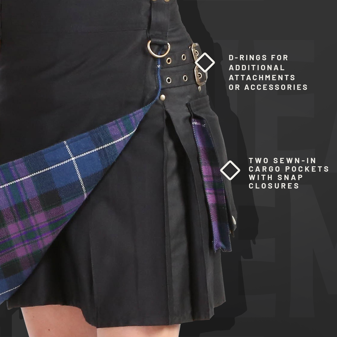 The Rhona Kilt - Olive Cover