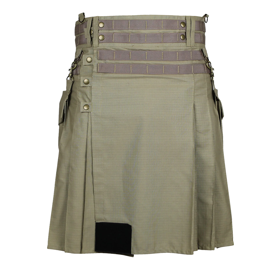 The Tactical Kilt - Khaki Cover