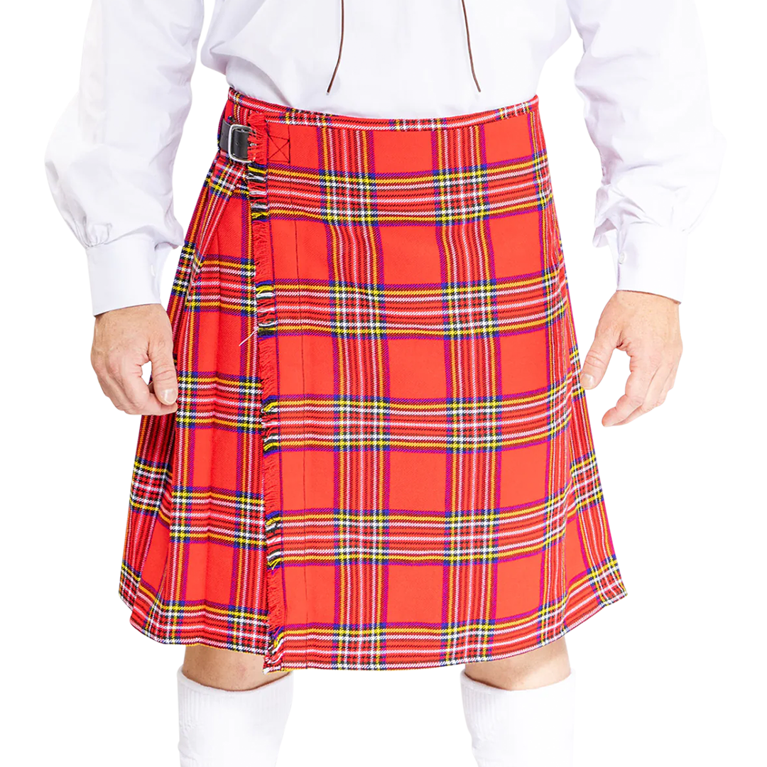 The Gaisgeach Kilt - Royal Stewart Tartan Cover