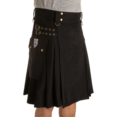 The Greenhorn Kilt - Black Preview #1