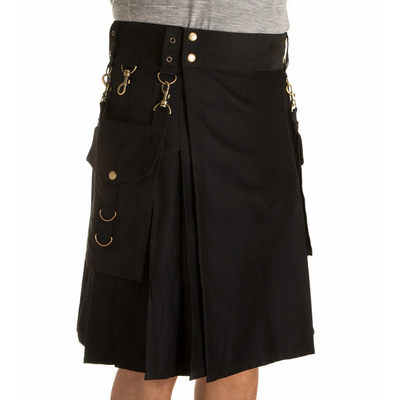 The Highlander Kilt - Black Preview #1
