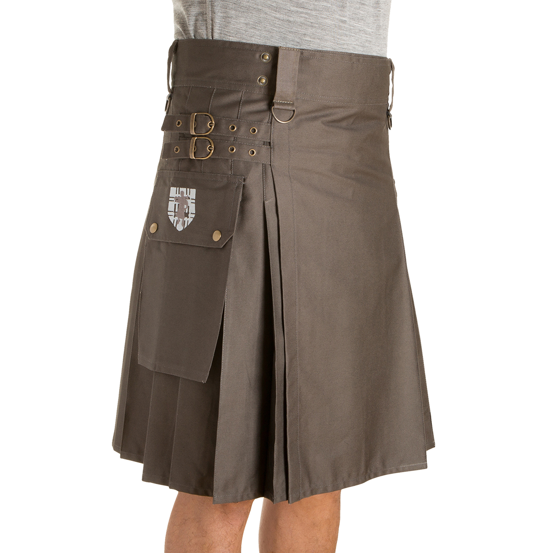 The Greenhorn Kilt - Gray Cover