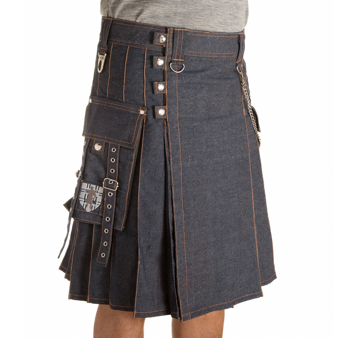 The Smithy Kilt - Indigo Cover