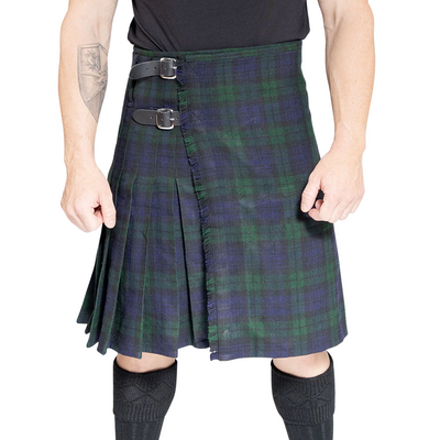 The Laoch Kilt - Black Watch Tartan Preview #1