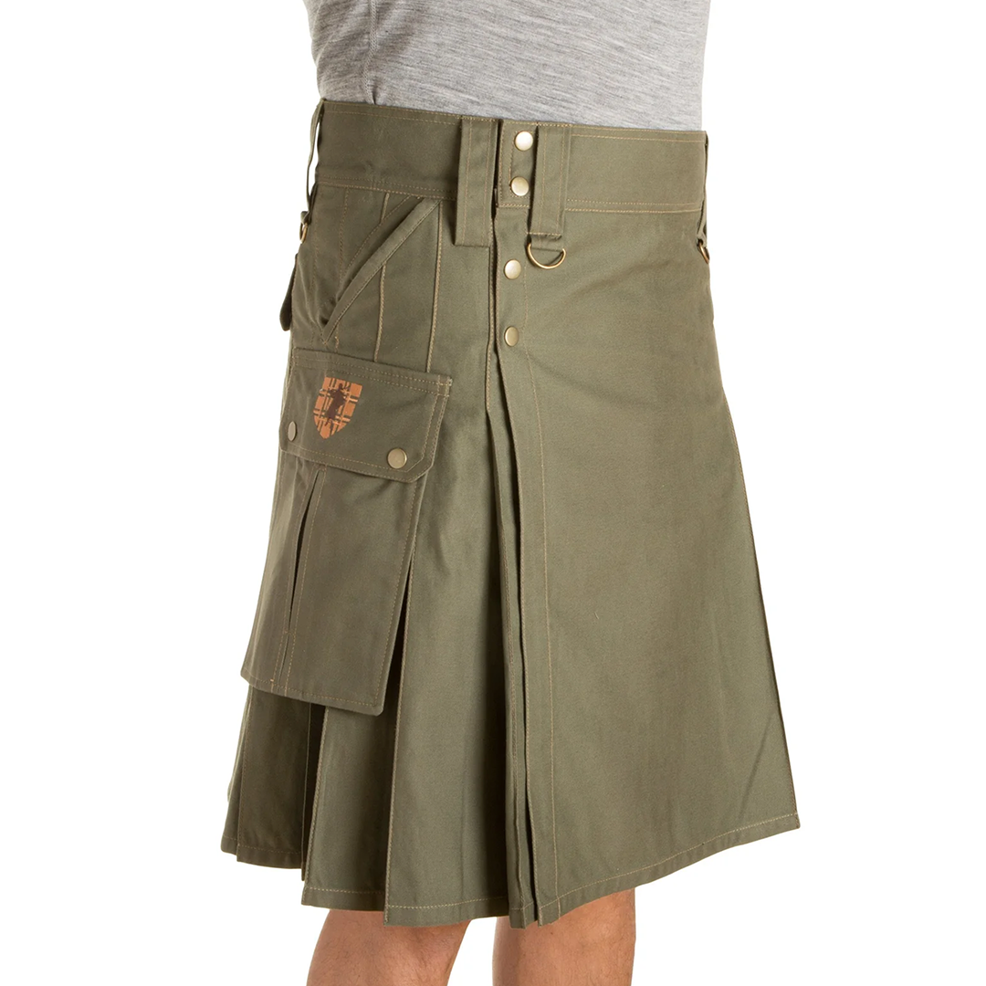 The Stowaway Kilt - Olive Cover