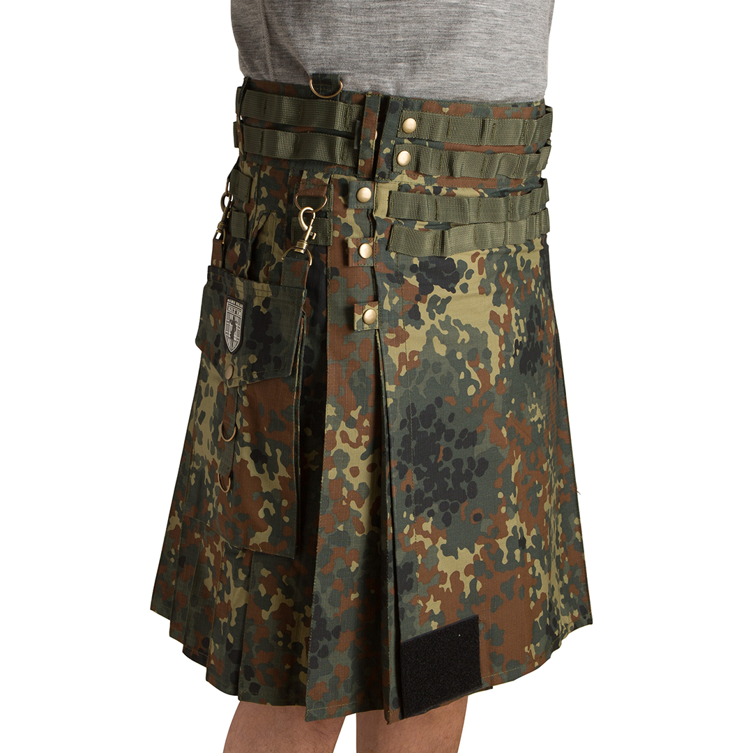 The Tactical Kilt - Flecktarn Camo Cover