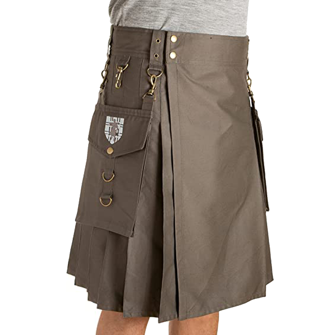 The Highlander Kilt - Gray Cover