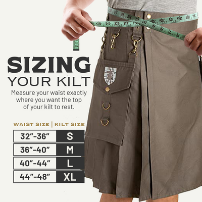 The Highlander Kilt - Black Preview #2