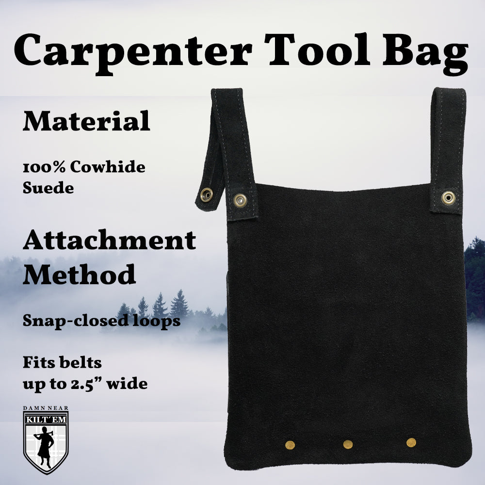 The Handiest of Carpenter Tool Bags Cover