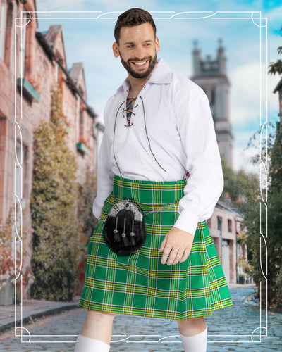 Scottish Kilt Hose - Cream Preview #3