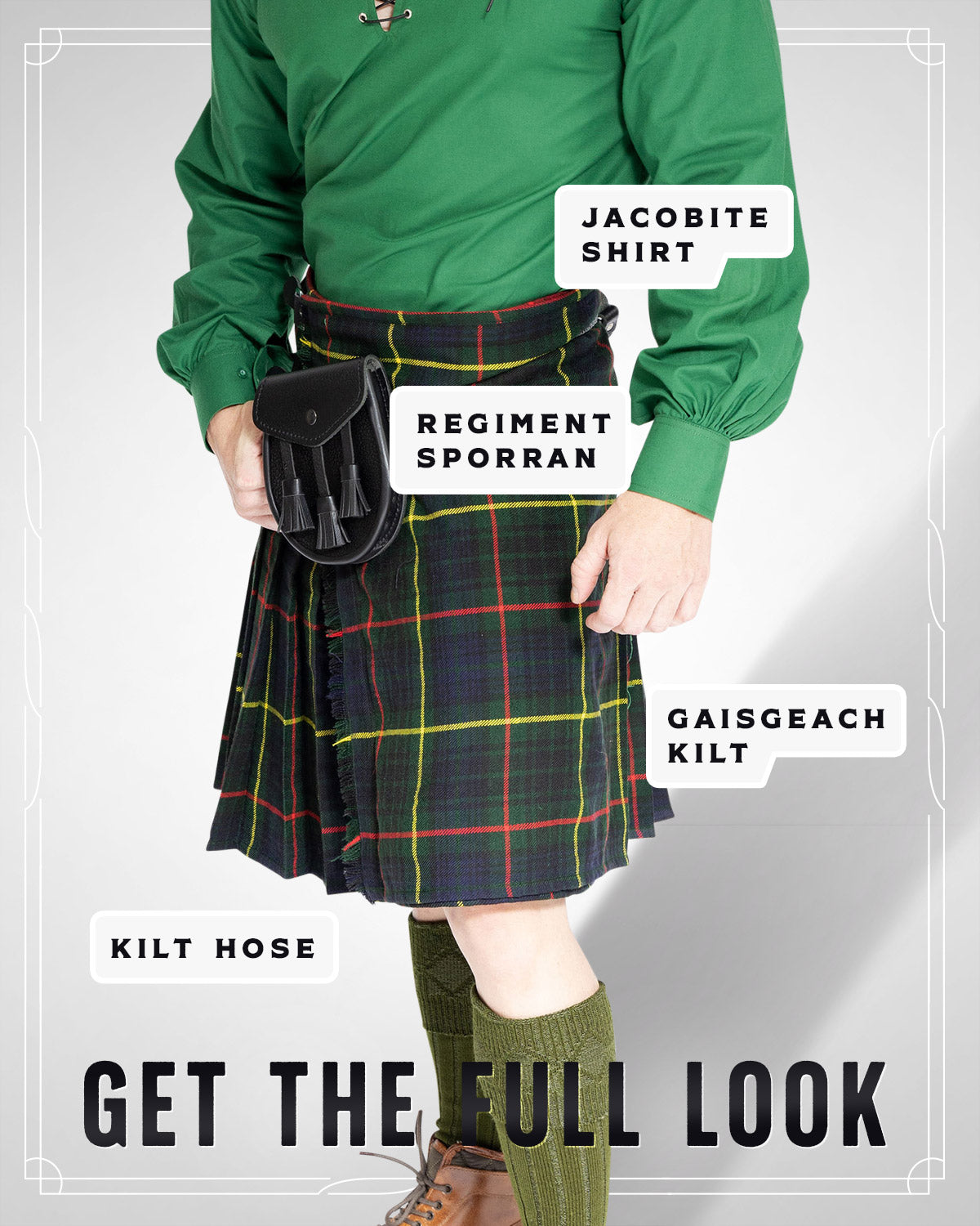 Jacobite Shirt - Green Cover