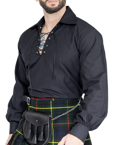 Jacobite Shirt - Black Preview #1