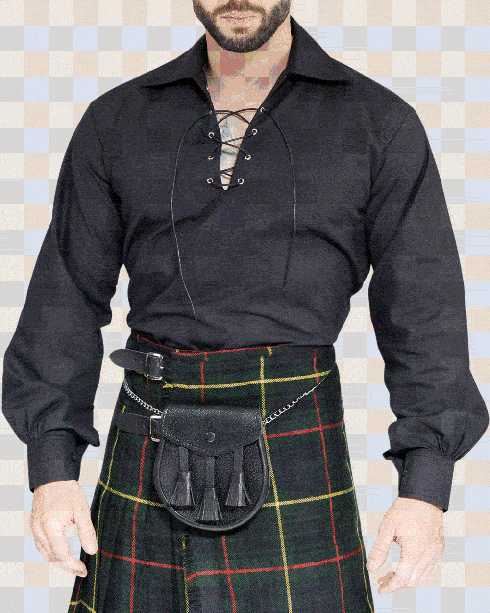 Jacobite Shirt - Black Preview #2