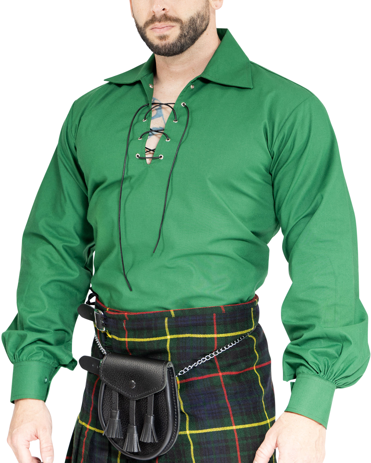 Jacobite Shirt - Green Cover