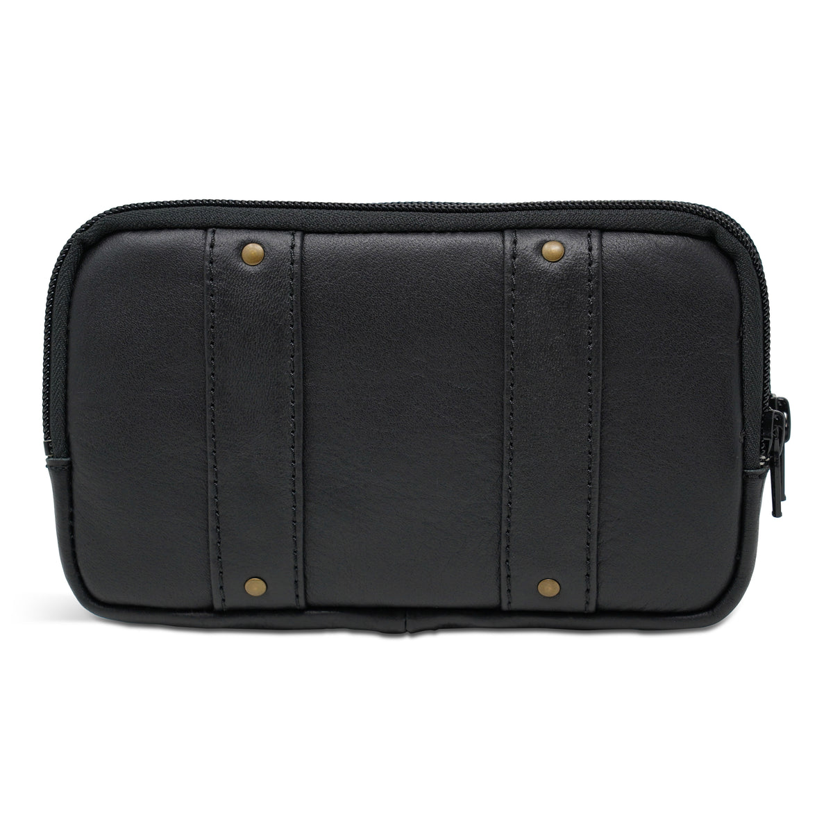 Leather Utility Satchel - Black Cover