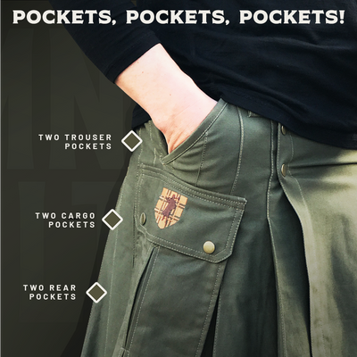 The Stowaway Kilt - Brown Preview #4