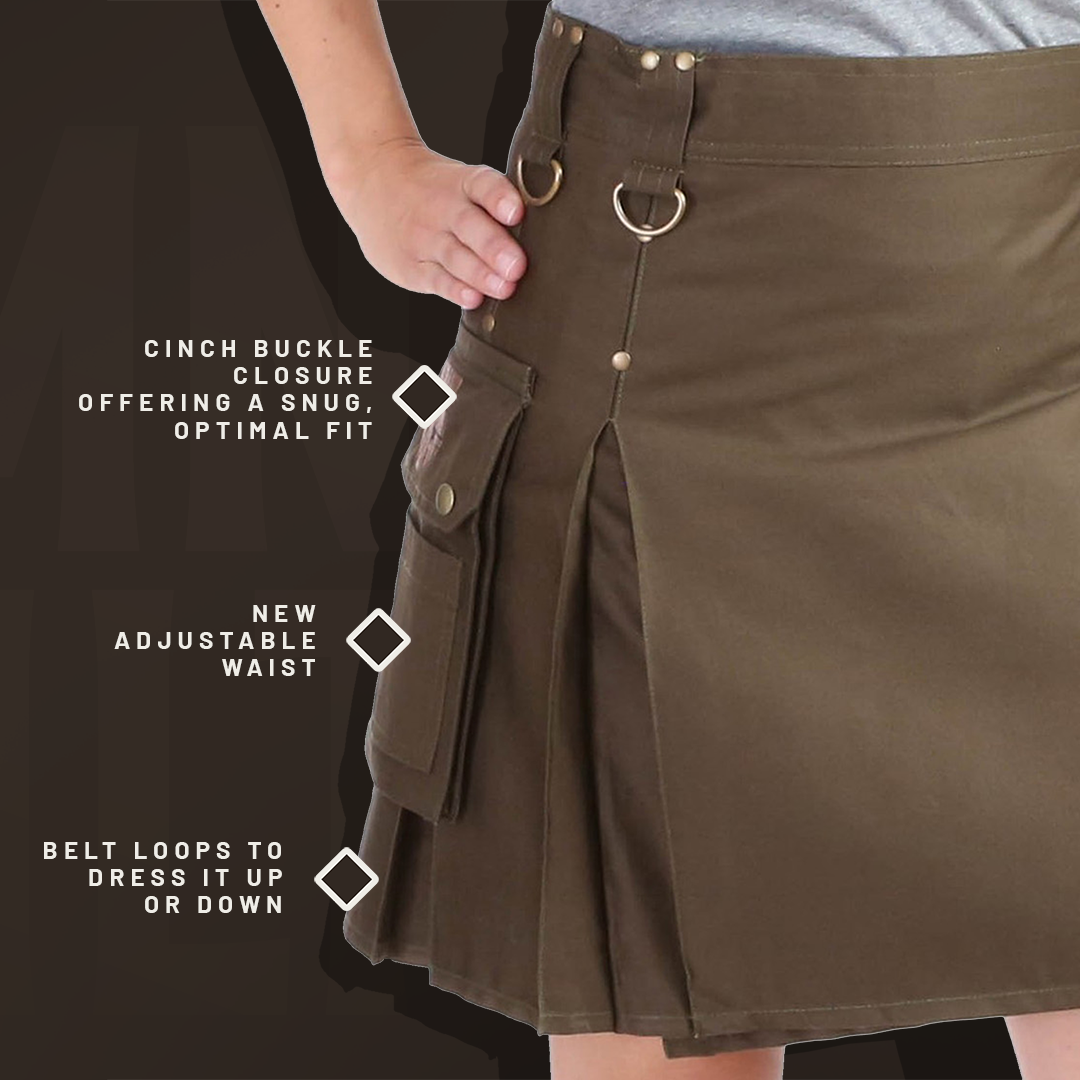 The Rhona Kilt - Black Preview #4
