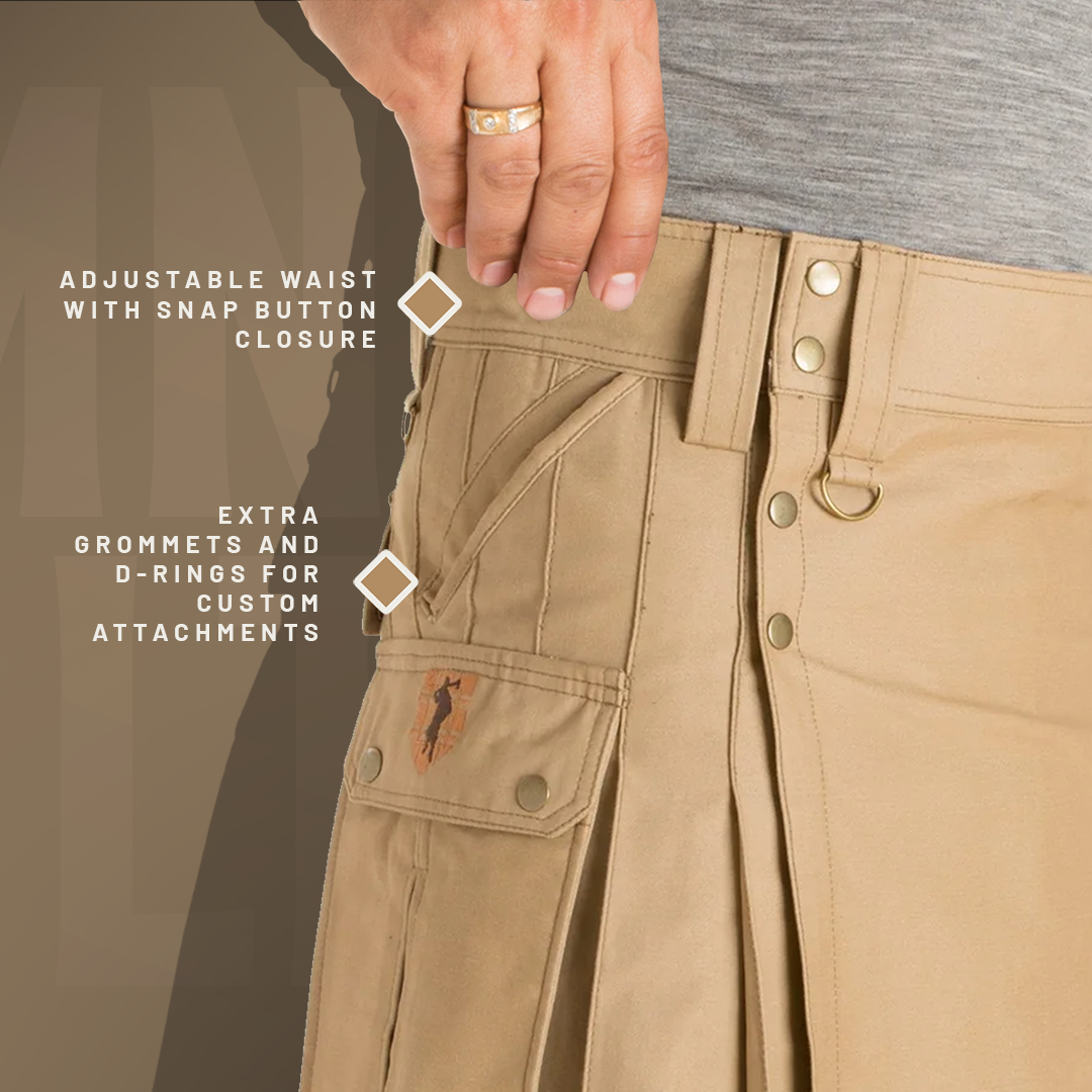 The Stowaway Kilt - Black Preview #5