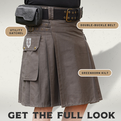 The Greenhorn Kilt - Brown Preview #6