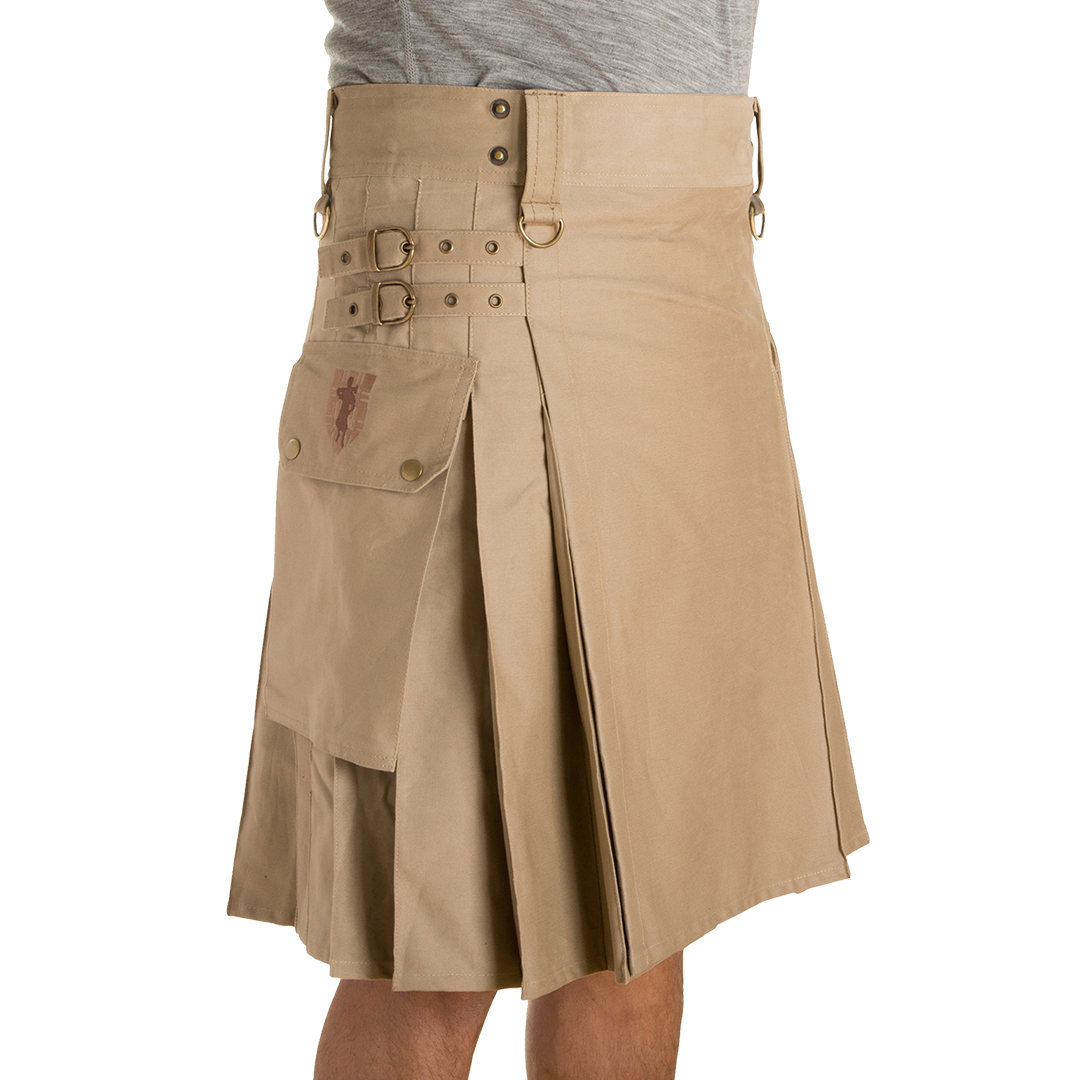 under kilt hängematte Damn Near Kilt 'Em Men's Greenhorn Utility Kilt X-Large Khaki