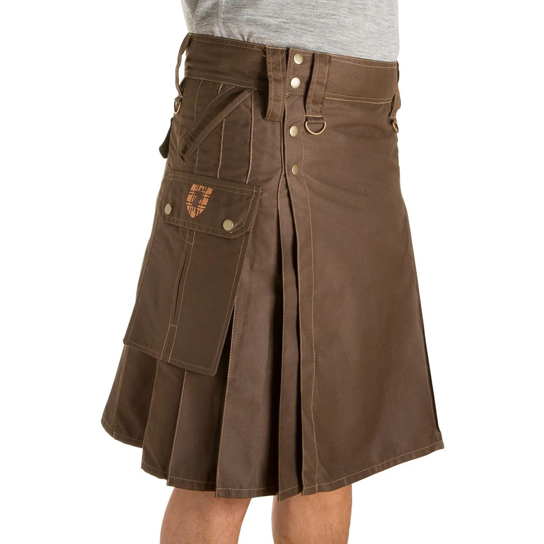 The Stowaway Kilt - Brown Cover
