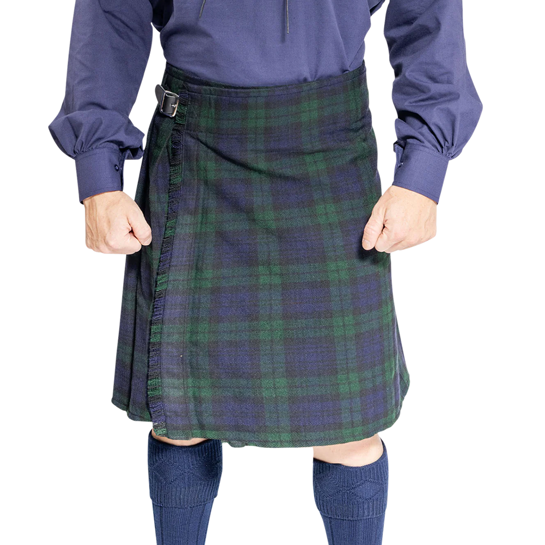 The Gaisgeach Kilt - Black Watch Tartan Cover