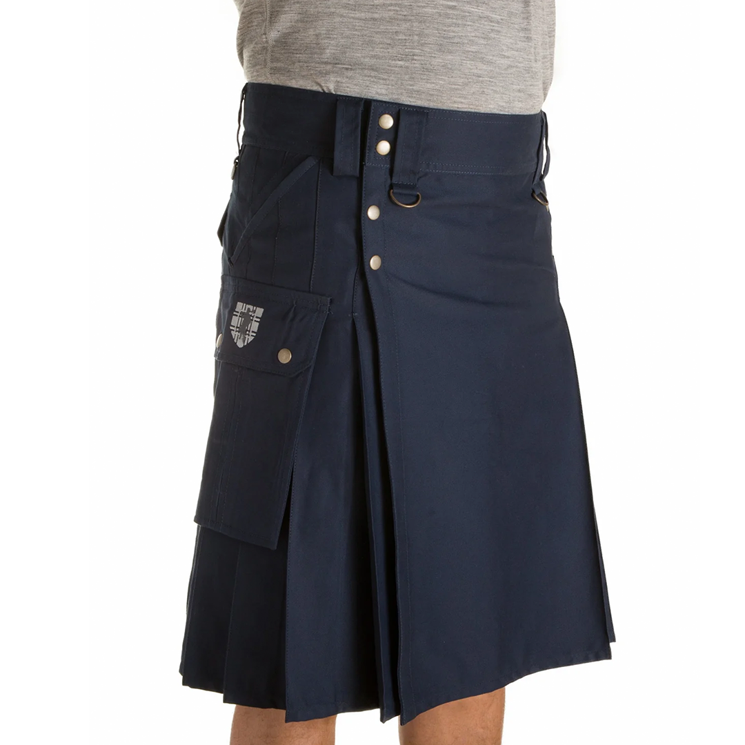 The Stowaway Kilt - Navy