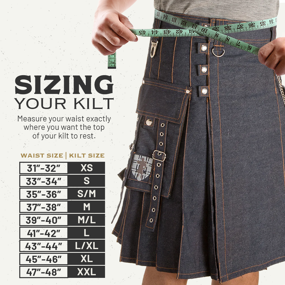 The Smithy Kilt - Indigo Preview #2