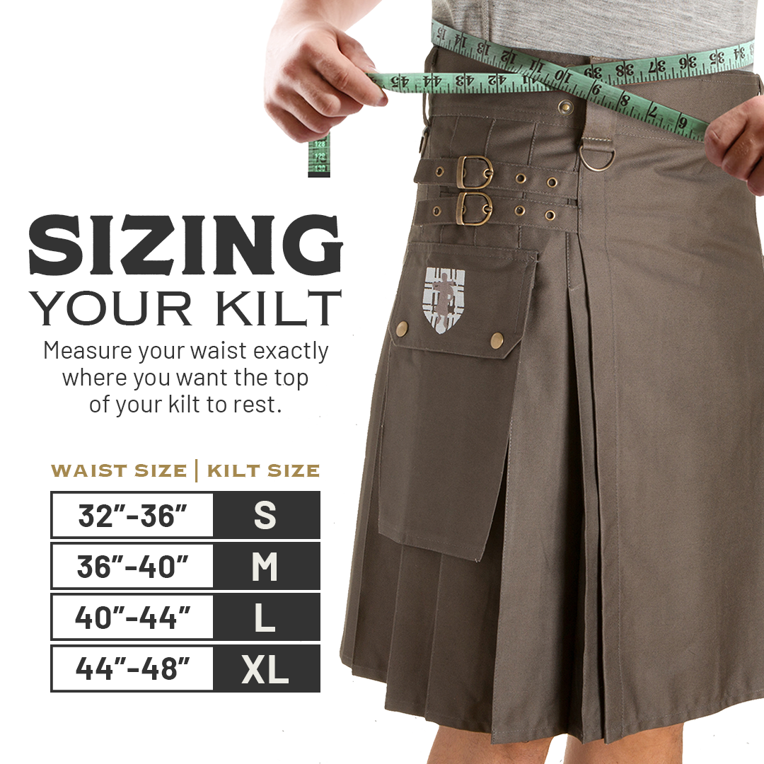 The Greenhorn Kilt - Gray Preview #2