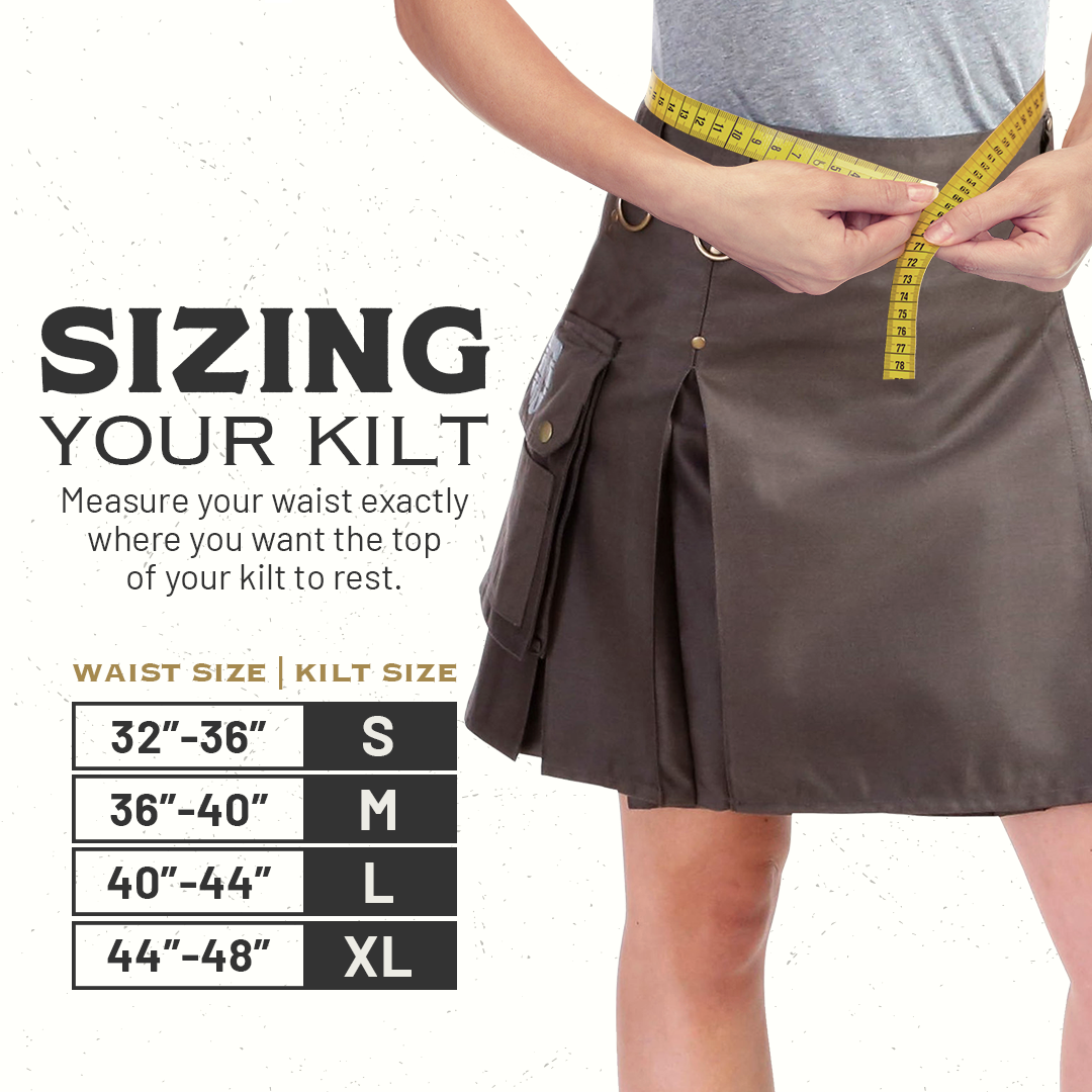 The Rhona Kilt - Black Preview #2