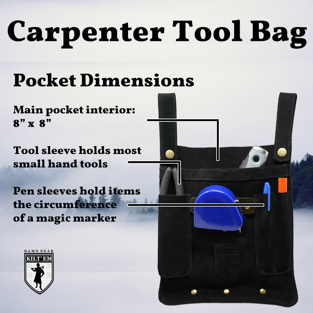 The Handiest of Carpenter Tool Bags Cover