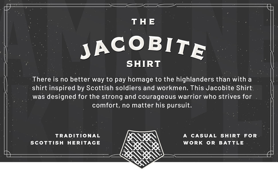 Jacobite Shirt - Black Cover