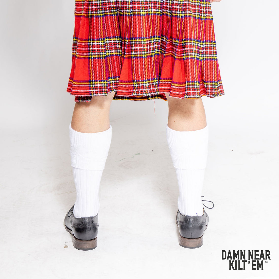 Scottish Kilt Hose - White Preview #3