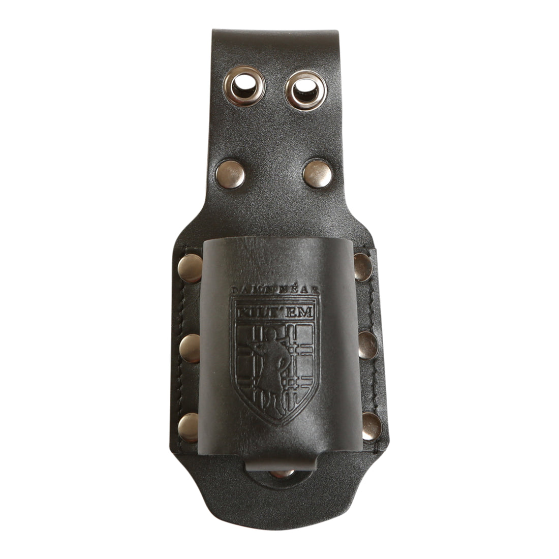 12 oz Standard Bottle Holder - Black Leather Preview #3
