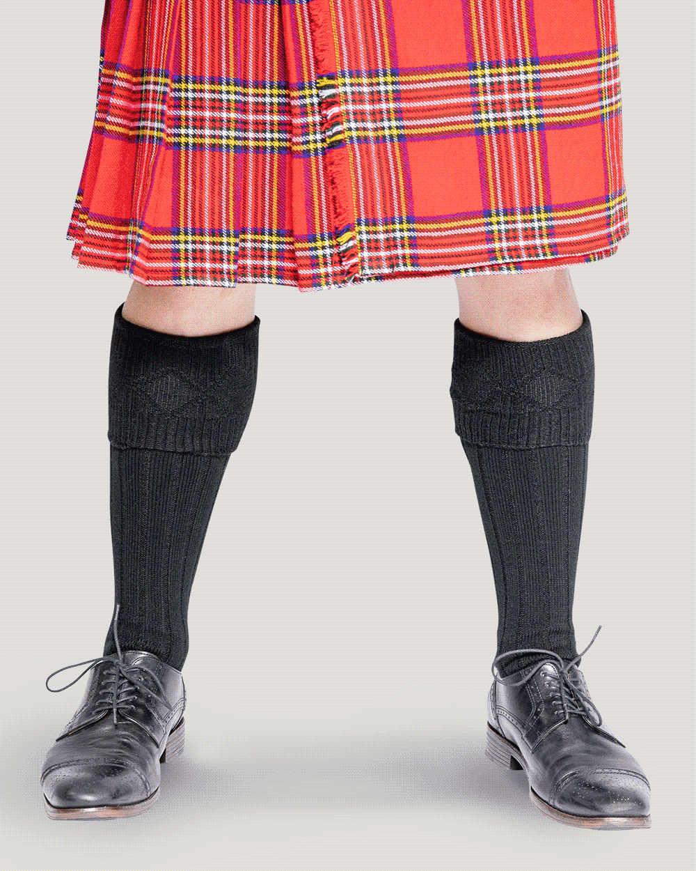 Black Shamrock Socks
