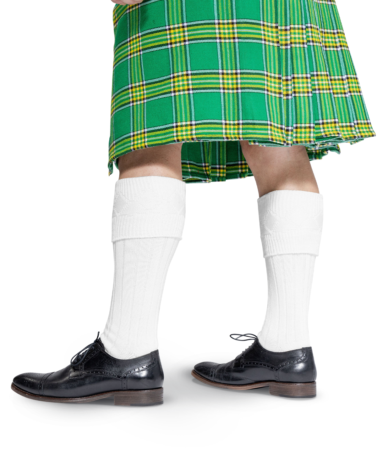 Scottish Kilt Hose - White Cover