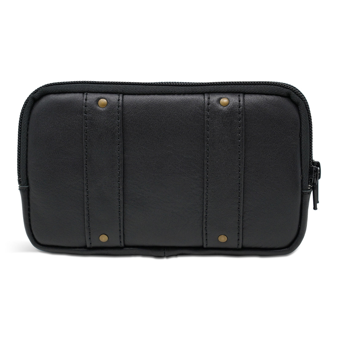 Leather Utility Satchel - Black Preview #5